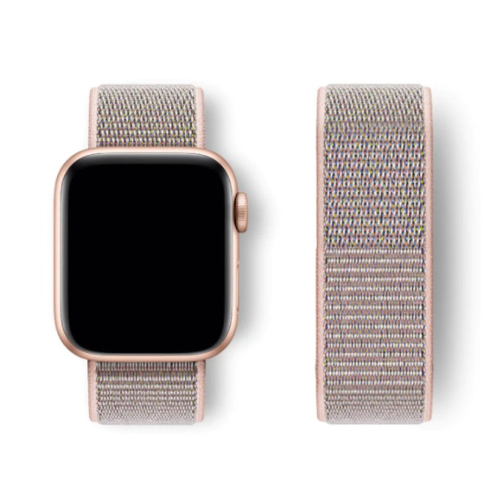 NEW BAND Pink Sand Strap Loop For Apple Watch - Picture 1 of 5